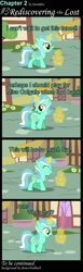 Size: 495x1611 | Tagged: safe, artist:sintakhra, lyra heartstrings, comic, filly, filly lyra, lyre, solo