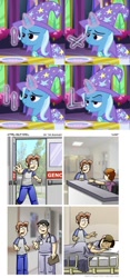 Size: 700x1498 | Tagged: safe, derpibooru import, trixie, pony, unicorn, no second prances, ctrl+alt+del, female, loss (meme), mare, meme