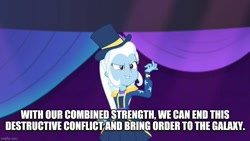 Size: 889x500 | Tagged: safe, derpibooru import, edit, edited screencap, screencap, trixie, equestria girls, spring breakdown, caption, image macro, meme, reference, star wars, text, the empire strikes back, trixie yells at everything