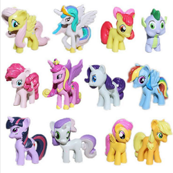 Size: 748x749 | Tagged: safe, apple bloom, applejack, fluttershy, pinkie pie, princess cadance, princess celestia, rainbow dash, rarity, scootaloo, spike, sweetie belle, twilight sparkle, twilight sparkle (alicorn), alicorn, dragon, earth pony, pegasus, pony, unicorn, busy book, cutie mark crusaders, female, figure, mare, toy