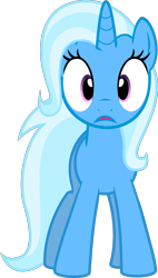 Size: 1257x2209 | Tagged: safe, artist:keronianniroro, derpibooru import, trixie, pony, unicorn, no second prances, dumbfounded, female, inkscape, mare, open mouth, simple background, solo, transparent background, vector