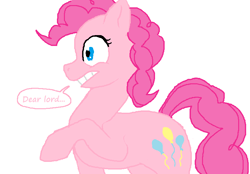 Size: 782x545 | Tagged: safe, artist:skaleal, pinkie pie, earth pony, pony, solo