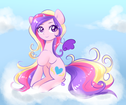 Size: 1200x1000 | Tagged: safe, artist:sugarberry, princess cadance, alicorn, pony, cute, cutedance, solo