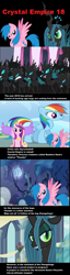 Size: 1050x4110 | Tagged: safe, firefly, princess cadance, queen chrysalis, rainbow dash, alicorn, changeling, changeling queen, pegasus, pony, absurd resolution, hong kong 97, text