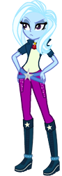 Size: 320x901 | Tagged: safe, artist:airiana45, derpibooru import, aria blaze, trixie, equestria girls, rainbow rocks, alternate universe, simple background, solo, transparent background