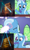 Size: 640x1080 | Tagged: safe, artist:optimussparkle, derpibooru import, edit, edited screencap, screencap, trixie, all bottled up, exploitable meme, fox searchlight pictures, magic, meme, searchlight pictures, trixie fixing meme