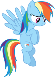 Size: 9000x12500 | Tagged: safe, artist:myardius, rainbow dash, pegasus, pony, absurd resolution, simple background, solo, transparent background, vector
