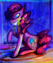 Size: 700x838 | Tagged: safe, artist:lococheekan03, pinkie pie, earth pony, pony, female, mare, pink coat, pink mane, solo