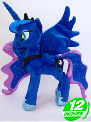 Size: 374x500 | Tagged: safe, artist:onlyfactory, princess luna, 12 inches, bootleg, irl, photo, plushie, solo