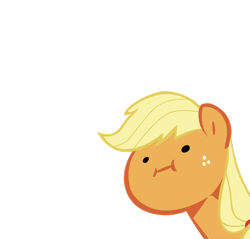 Size: 900x861 | Tagged: safe, artist:haloreplicas, applejack, earth pony, pony, simple background, transparent background, vector, wut face
