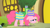 Size: 640x355 | Tagged: safe, screencap, gummy, pinkie pie, earth pony, pony, party of one, youtube caption