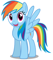 Size: 6500x7350 | Tagged: safe, artist:mrlolcats17, rainbow dash, pegasus, pony, absurd resolution, looking at you, simple background, solo, transparent background, vector