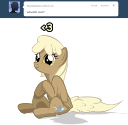 Size: 1280x1253 | Tagged: safe, artist:sintakhra, mjölna, pegasus, pony, ask sandy pony, heart, race swap, solo