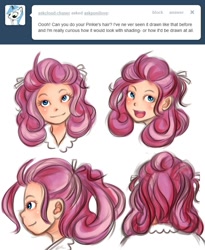 Size: 820x1000 | Tagged: safe, artist:ninjaham, pinkie pie, human, clothes, female, humanized, pink hair