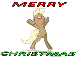 Size: 1280x960 | Tagged: safe, artist:sintakhra, mjölna, earth pony, pony, ask sandy pony, female, mare, merry christmas, solo