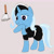 Size: 2000x2000 | Tagged: safe, artist:wutcake, derpibooru import, trixie, pony, unicorn, clothes, duster, female, maid, mare, solo