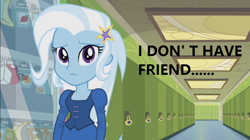 Size: 1148x642 | Tagged: safe, derpibooru import, trixie, equestria girls, grammar error, solo