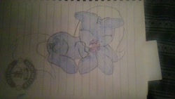 Size: 2592x1458 | Tagged: safe, artist:kbg-boob-ninja, derpibooru import, trixie, twilight sparkle, female, lesbian, lined paper, notebook, photo, shipping, traditional art, twixie