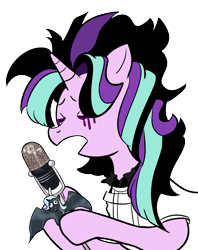 Size: 1319x1666 | Tagged: safe, derpibooru import, starlight glimmer, trixie, unicorn, edgelight glimmer, i grieve in stereo, little dark age, mgmt, simple background, transparent background