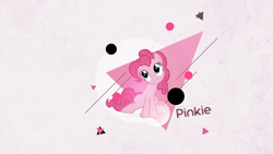Size: 1920x1080 | Tagged: safe, artist:jave-the-13, pinkie pie, earth pony, pony, female, mare, pink coat, pink mane, solo, wallpaper
