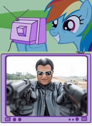 Size: 564x770 | Tagged: safe, rainbow dash, pegasus, pony, bollywood, endhiran, exploitable meme, india, meme, tv meme