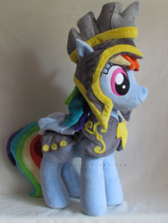 Size: 981x1308 | Tagged: artist needed, safe, rainbow dash, pony, irl, photo, plushie, toy