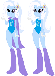 Size: 397x545 | Tagged: safe, artist:sturk-fontaine, derpibooru import, trixie, equestria girls, superhero