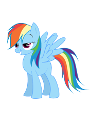 Size: 744x1052 | Tagged: safe, artist:beatnikzombeez, rainbow dash, pegasus, pony, simple background, transparent background, vector