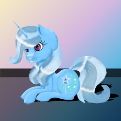 Size: 4094x4094 | Tagged: safe, artist:eglantine666, derpibooru import, trixie, pony, unicorn, absurd resolution, female, mare, smiling, solo