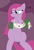 Size: 600x888 | Tagged: safe, artist:darkyosh, pinkie pie, earth pony, pony, bellyrubs, blushing, pinkamena diane pie