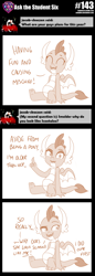 Size: 800x2319 | Tagged: safe, artist:sintakhra, smolder, dragon, tumblr:studentsix, ask, cute, dragoness, female, smolderbetes, solo, tumblr