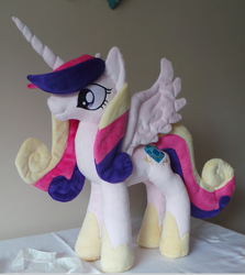 Size: 551x619 | Tagged: safe, artist:pinkamoone, princess cadance, irl, photo, plushie, solo