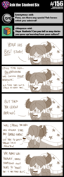 Size: 800x2204 | Tagged: safe, artist:sintakhra, yona, yak, tumblr:studentsix, barbed wire, bow, comic, cute, female, hair bow, monkey swings, monochrome, solo, yonadorable