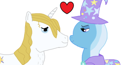 Size: 1024x543 | Tagged: safe, artist:thunderflash101, derpibooru import, prince blueblood, trixie, pony, unicorn, 1000 hours in ms paint, bluetrix, female, male, mare, ms paint, shipping, straight