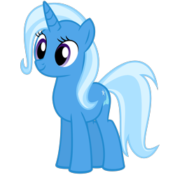 Size: 2100x2100 | Tagged: safe, artist:the smiling pony, derpibooru exclusive, derpibooru import, trixie, pony, unicorn, .svg available, cute, diatrixes, female, mare, simple background, solo, svg, transparent background, vector