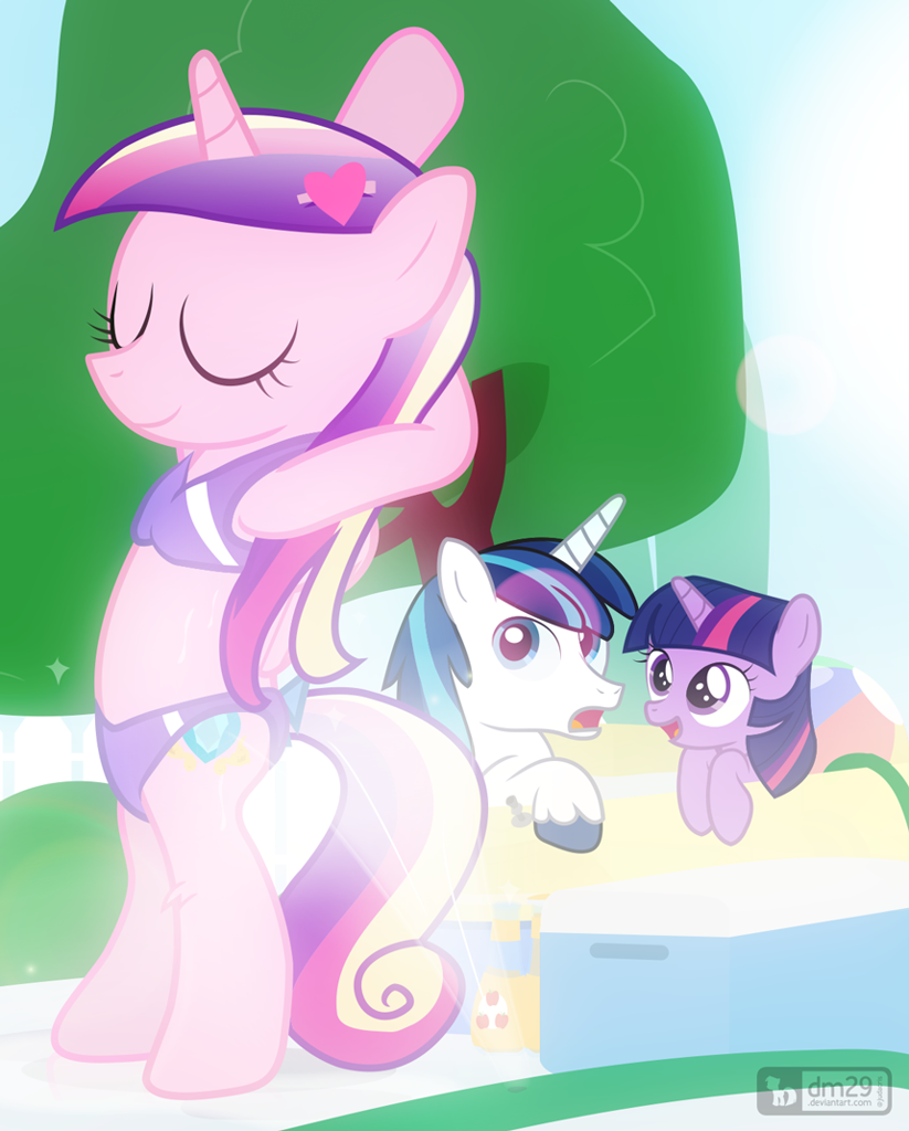 2861166 - safe, artist:pokeneo1234, twilight sparkle, twilight velvet, g4,  comet butterfly, female, mommy long legs, moon butterfly, mother and child,  mother and daughter, mother's day, poppy playtime, star vs the forces of