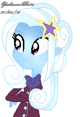 Size: 168x241 | Tagged: safe, artist:dashiepowerbases, artist:yulianapie26, derpibooru import, trixie, equestria girls, alternate hairstyle, alternate universe, base used, clothes, commission, crystal prep academy, crystal prep academy uniform, crystal prep shadowbolts, school uniform, solo