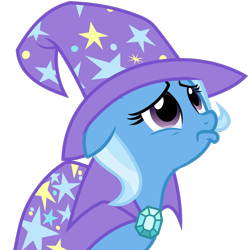 Size: 1600x1614 | Tagged: safe, artist:canon-lb, derpibooru import, trixie, pony, unicorn, cute, diatrixes, female, mare, pouting, simple background, solo, transparent background, vector