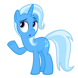 Size: 2200x2200 | Tagged: safe, artist:the smiling pony, derpibooru exclusive, derpibooru import, trixie, pony, unicorn, no second prances, .svg available, female, mare, raised eyebrow, simple background, solo, svg, transparent background, vector