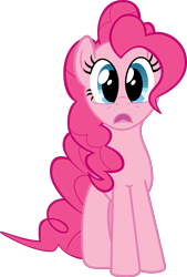 Size: 2604x3860 | Tagged: safe, artist:felix-kot, pinkie pie, earth pony, pony, female, mare, open mouth, simple background, solo, transparent background, vector