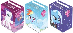 Size: 600x277 | Tagged: safe, derpibooru import, rainbow dash, rarity, trixie, pegasus, pony, unicorn, female, mare, merchandise