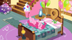 Size: 512x288 | Tagged: safe, edit, edited screencap, screencap, berry punch, berryshine, cherry berry, cherry jubilee, gummy, pinkie pie, princess cadance, steamer, alicorn, earth pony, pony, sheep, yeti, party pooped, animated, bed, big no, dodge junction, epic, eyes closed, friendship express, frown, grin, helmet, manehattan, montage, no, on back, open mouth, reversed, screaming, sled, smiling, snow, snowbutt mctwinkles, squee, sugarcube corner, walking, wide eyes, yakyakistan
