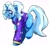 Size: 1865x1723 | Tagged: safe, artist:lrusu, derpibooru import, trixie, pony, unicorn, alternate hairstyle, babysitter trixie, clothes, ear piercing, female, gameloft, gameloft interpretation, hair tie, hoodie, jacket, mare, open mouth, piercing, pigtails, ponytail, simple background, smiling, solo, twintails, white background