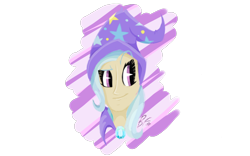 Size: 1280x800 | Tagged: safe, artist:buttersflutterscotch, derpibooru import, trixie, human, humanized, solo