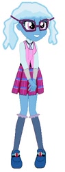 Size: 207x547 | Tagged: safe, artist:magictimeymare12, derpibooru import, trixie, equestria girls, 1000 hours in ms paint, alternate universe, clothes, crystal prep academy uniform, ms paint, needs more jpeg, school uniform, solo