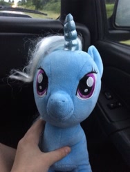 Size: 2448x3264 | Tagged: safe, derpibooru import, trixie, pony, unicorn, best pony, build-a-bear, irl, photo, plushie