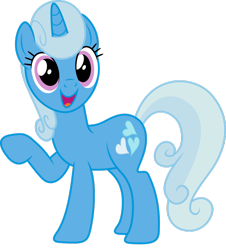 Size: 1024x1132 | Tagged: safe, artist:blah23z, derpibooru import, lemon hearts, trixie, pony, unicorn, female, mare, recolor, solo