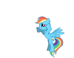 Size: 830x650 | Tagged: safe, rainbow dash, pegasus, pony, pony creator, simple background, solo, transparent background, vector