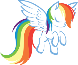 Size: 3775x3155 | Tagged: safe, artist:up1ter, rainbow dash, pegasus, pony, eyes closed, female, hooves, lineart, mare, milestone, simple background, solo, spread wings, transparent background, wings