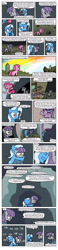 Size: 1000x4345 | Tagged: safe, artist:acidemerald, derpibooru import, cloudy quartz, igneous rock pie, limestone pie, marble pie, maud pie, pinkie pie, starlight glimmer, trixie, earth pony, pony, unicorn, comic, female, filly, laughing, male, mare, no pupils, pie family, pie sisters, quartzrock, siblings, sisters, stallion